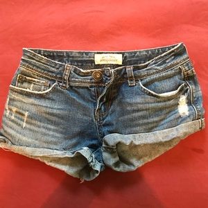 Size 1/2 jean shorts